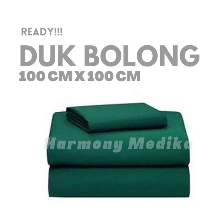 Terlaris Duk Kain Operasi Besar Bolong/ Lubang 100 Cm X 100 Cm