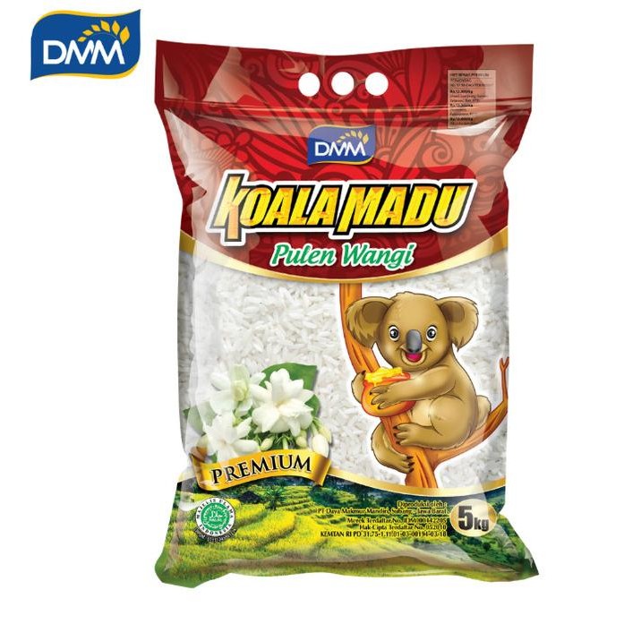 

BERAS KOALA MADU PULEN WANGI 5KG MM