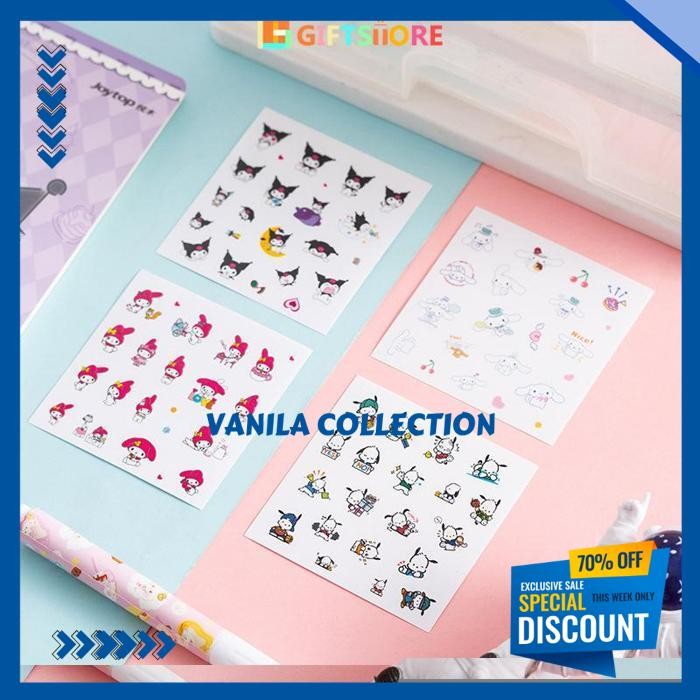 

STIKER SANRIO STIKER KARTUN ANAK-ANAK STIKER TAHAN AIR PUTRI LUCU STIKER KUROMI-GS CEPAT