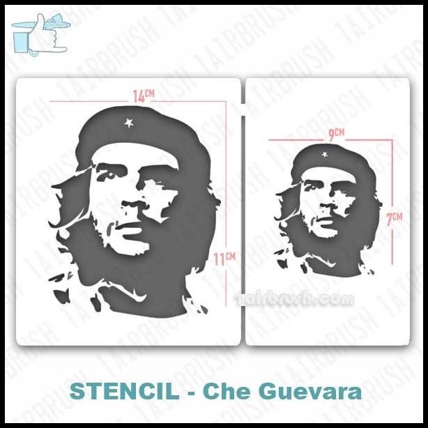 

TERBARU STENCIL CETAKAN GAMBAR- CHE GUEVARA !!!!