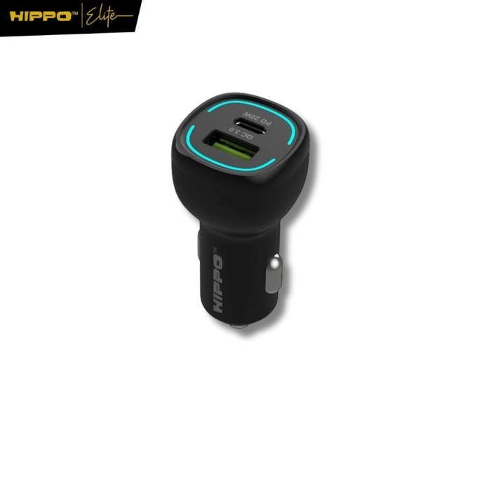 Hippo Car Charger ALF 3 Quick Fast Charging + PD Total 38W