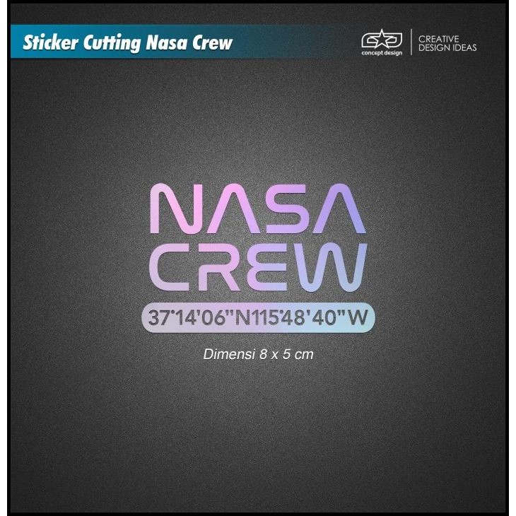 

HOT DEAL STICKER NASA CREW2 !!!!!!