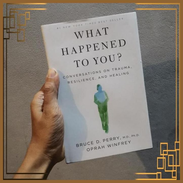 

[ADG] Buku Import What happened to you by Oprah Winfrey Hard cover like new