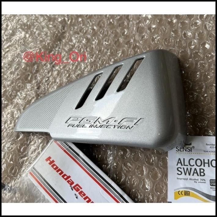 TERMURAH GARNISH GARNIS CHROME VARIASI TUTUP BOX FILTER UDARA HONDA BEAT FI 