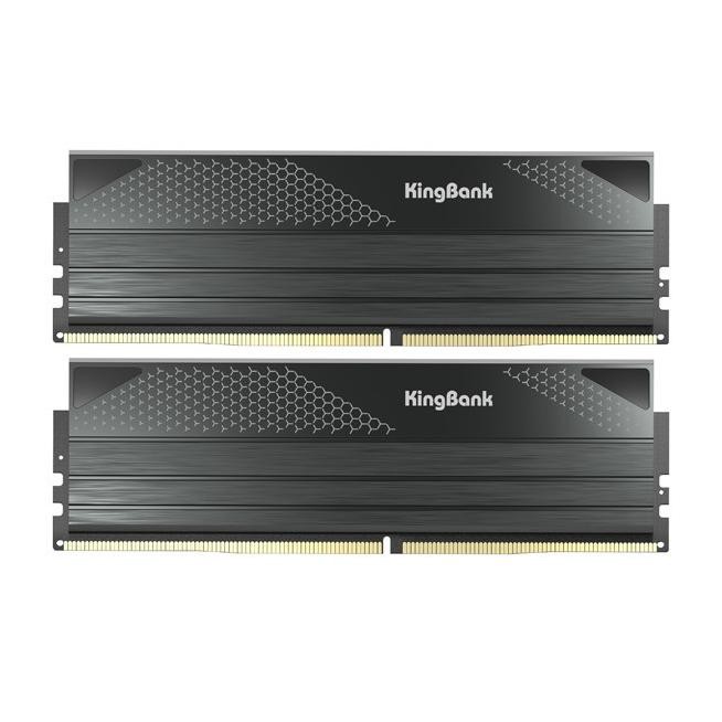 KINGBANK DARK DDR5 48GB (2x24) 6800MHz CL34 Black Heatsink RAM PC