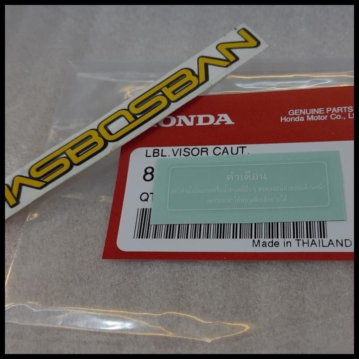 

DISKON STIKER LABEL VISOR !!