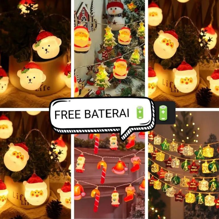 LAMPU NATAL / LAMPU HIAS / LAMPU TUMBLR / HIASAN NATAL / DEKORASI NATAL / LAMPU DEKORASI / LAMPU PES