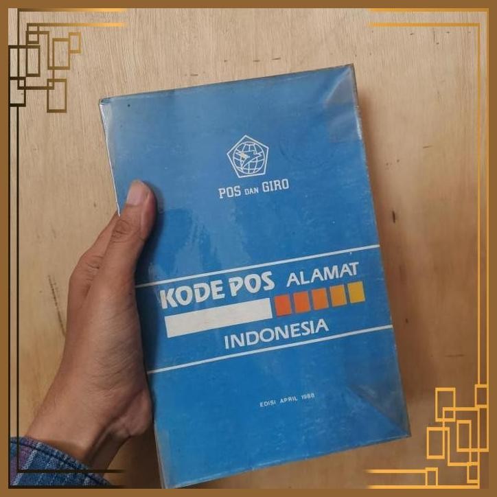 

[ADG] Buku kode pos alamat Indonesia edisi april 1988