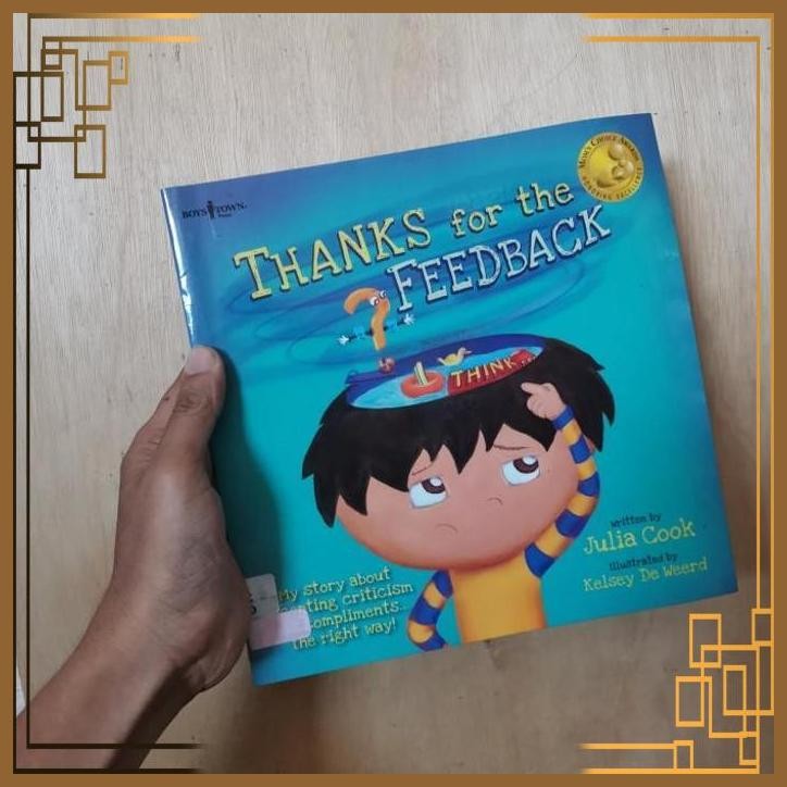

[ADG] Buku Import anak Thanks for the feedback I Think