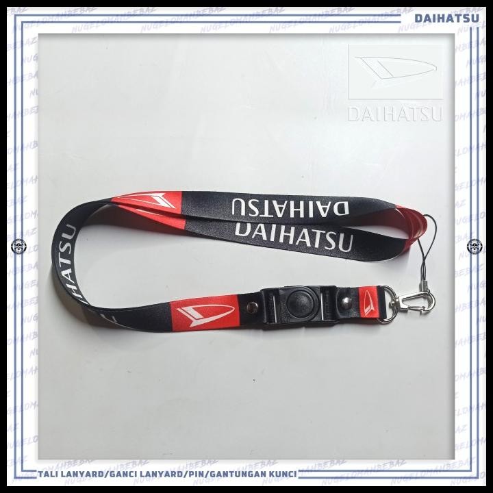 

BEST DEAL TALI LANYARD GANTUNGAN ID CARD/HP/KUNCI/DLL.. DAIHATSU