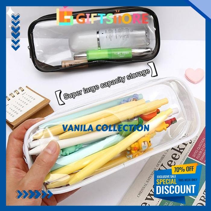 

TEMPAT PENSIL TRANSPARAN KOTAK PENSIL LUCU DOMPET POUCH PVC RESLETING KAPASITAS BESAR ORGANIZER POUCH MULTIFUNGSI SIMPLE MINIMALIS AESTHETIC 4TEMPAT PENSIL TRANSPARAN KOTAK PENSIL LUCU DOMPET POUCH PVC RESLETING KAPASITAS BESAR ORGANIZER POUCH MULTIFUNGS