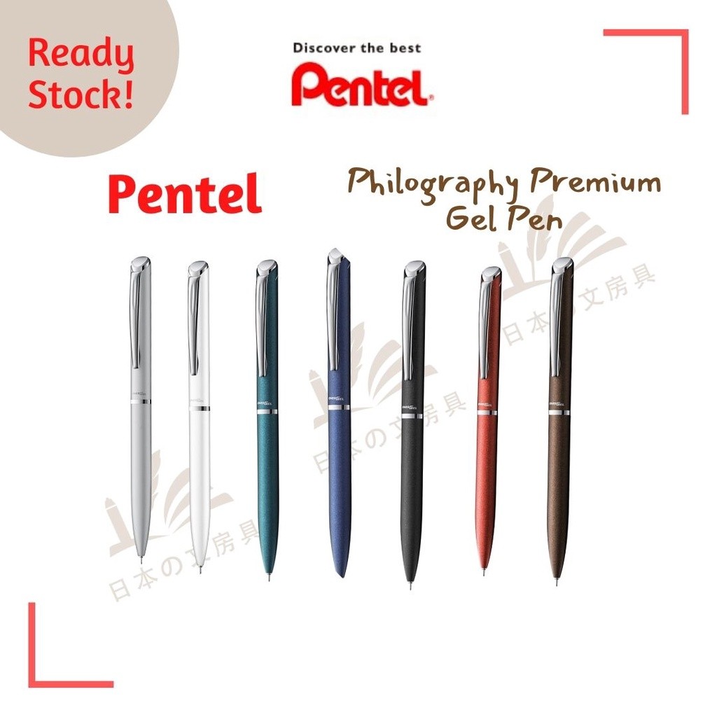 

Pentel Premium EnerGel Philography Pena Gel - 0,5 mm |r4aouOQX|