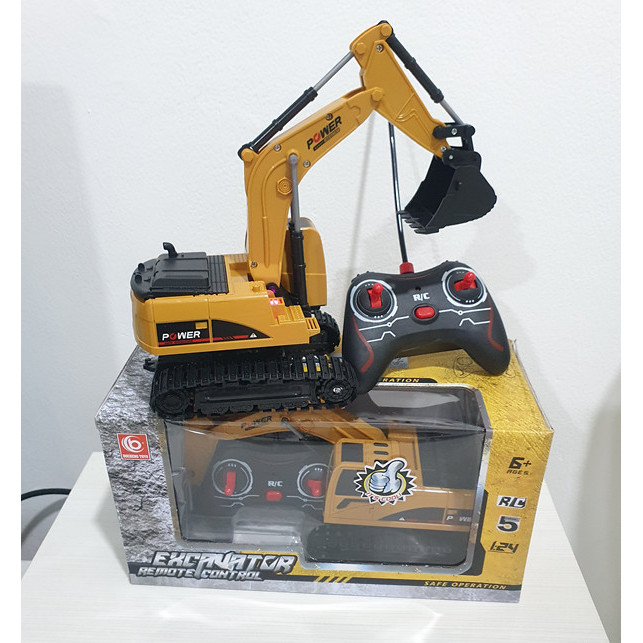 Original MAINAN RC TRUCK BEKO EXCAVATOR 360 DEGREE TRUCK KONSTRUKSI REMOTE Termurah
