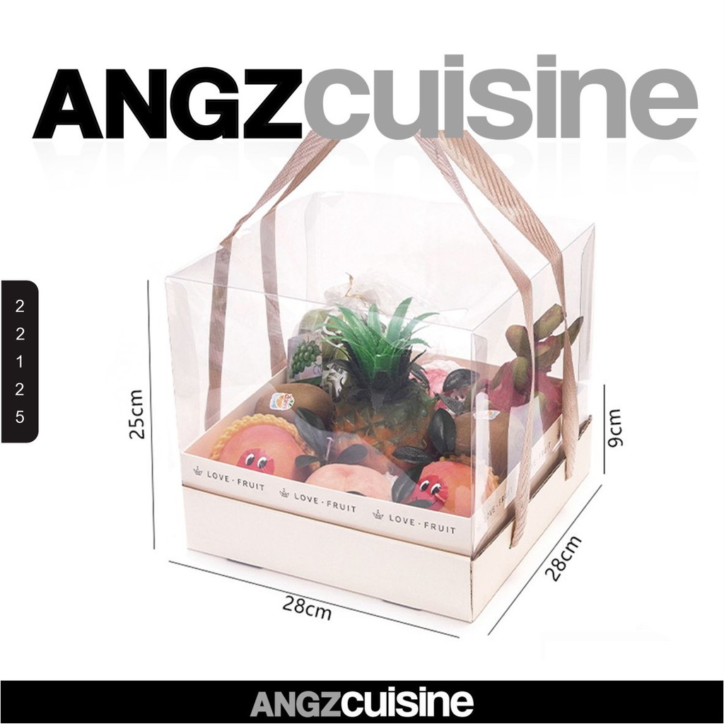 

Box Hampers Buah Hadiah Bloom Beige Gift Box F38 1 pcs