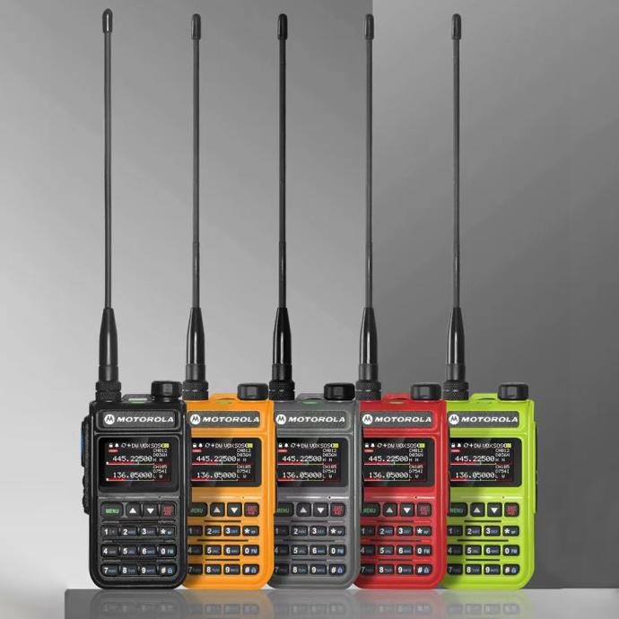 Handy Talkie HT Motorola V86T Dualband 10 Watt Type C Tahan Air IP54