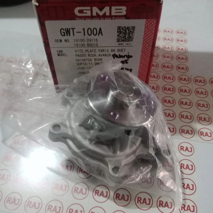 NEW water pump avanza/xenia K3VE 2004-2014 GMB japan