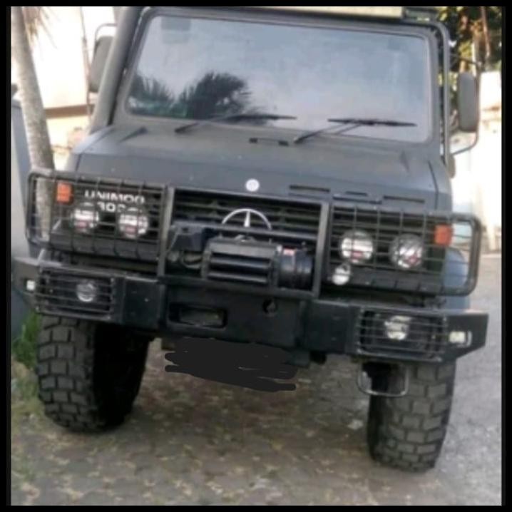 TERBARU MERCY UNIMOG BEST QUALITY PEREDAM PANAS DAN SUARA HITAM KAP MESIN 