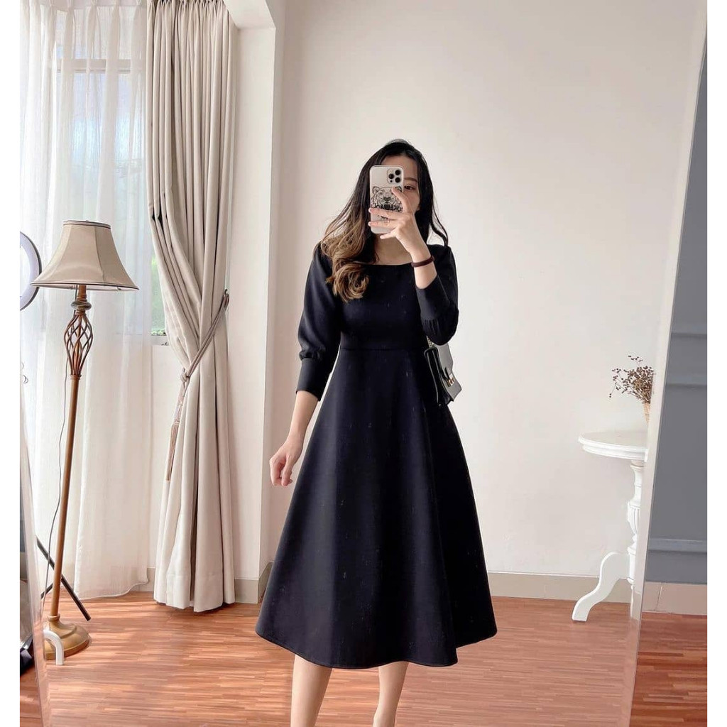 Dres Wanita Terbaru 2024 Jumbo Dris Natal Wanita Kekinian Merah Cabe Dres Wanita Terbaru 2024 Cod Dr