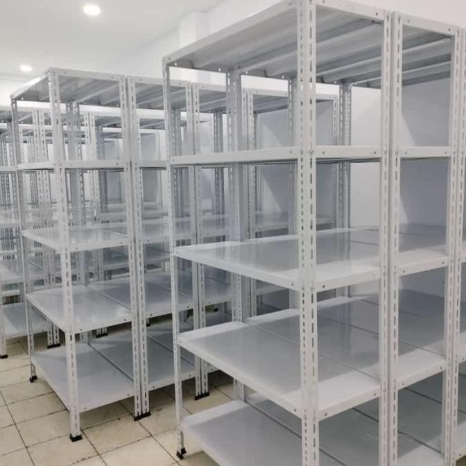 rak besi siku 5 susun 100x40x200