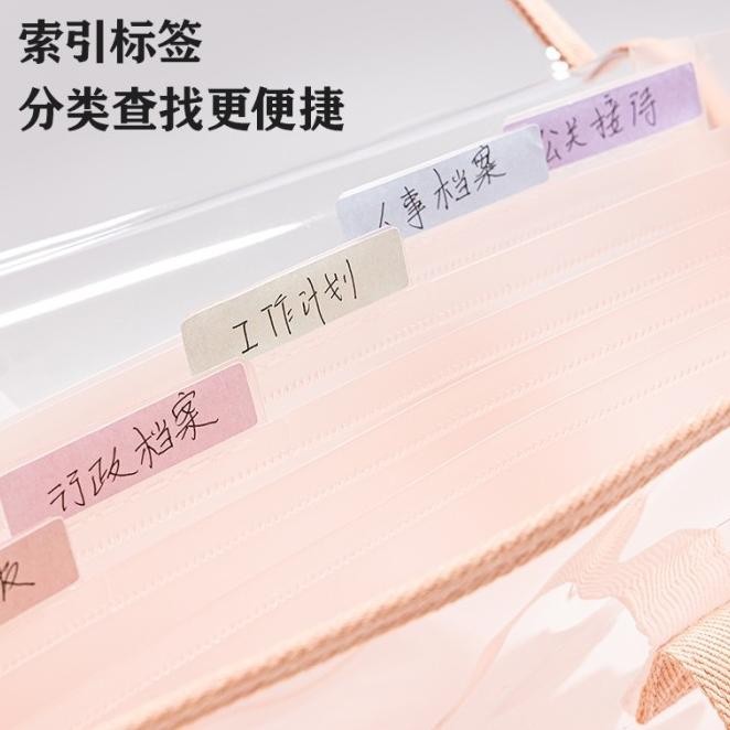 

PROMO!! DELI DOCUMENT BAG / TAS FOLDER / TAS DOKUMEN TRANSPARAN DENGAN