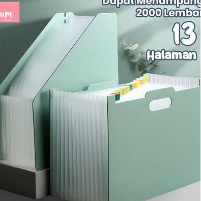 

DURARA - STANDING FILE A4/ FILE FOLDER DOCUMENT BAG/ TAS DOKUMEN FILE 13 SEKAT