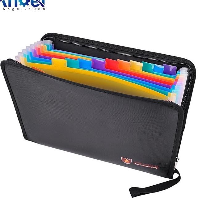 

DISKON NS535 TAS FOLDER PENYIMPAN DOKUMEN UANG FILE A4 12 SAKU ANTI
