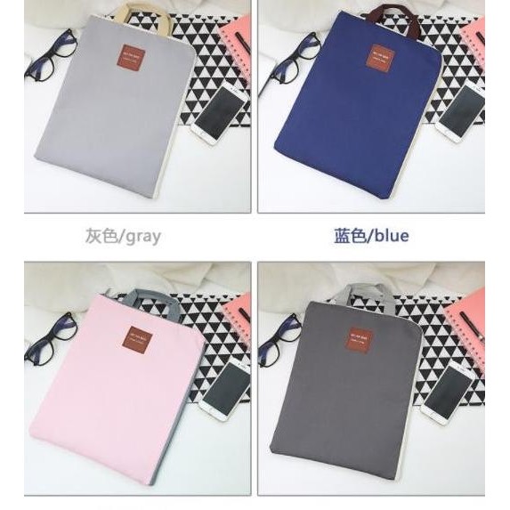 

TAS DOKUMEN BISA UNTUK LAPTOP A4 MAP FILE KAIN SIMPLE ELEGANT