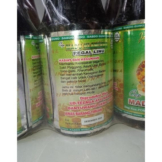 

New Arrival Jamu Tradisional Pegal Linu Cap Madu Lanceng Botol New Arrival