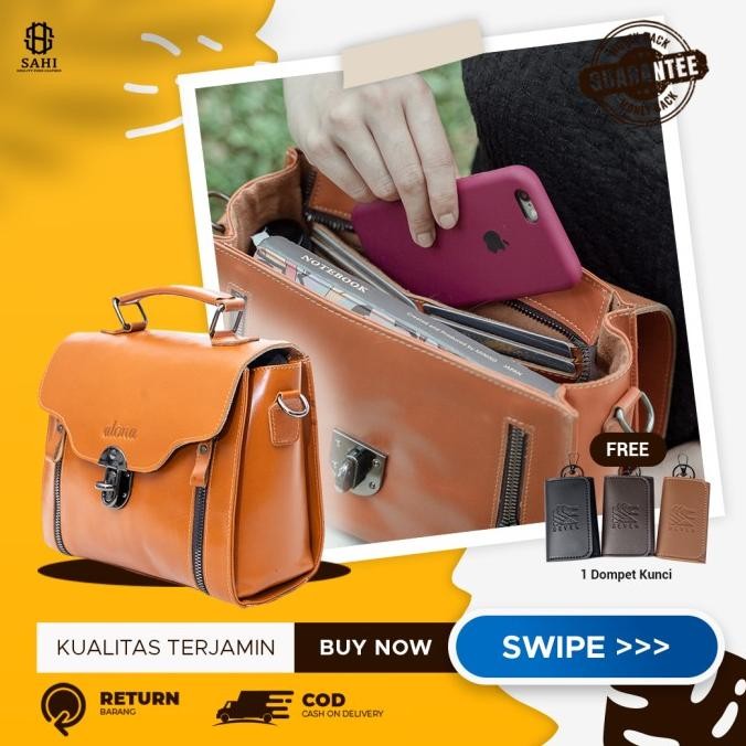 Tas Selempang Tas wanita kulit Tas Kulit Wanita Tas Kulit Asli Wanita