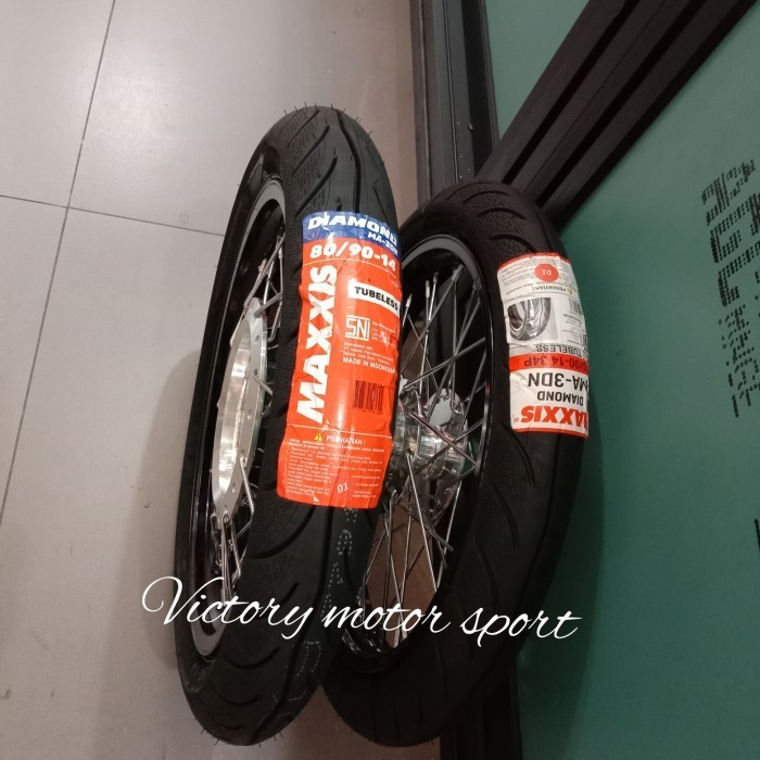 velg set jari jari PCX 150 PCX 160 adv velg scarlet plus ban ring 14