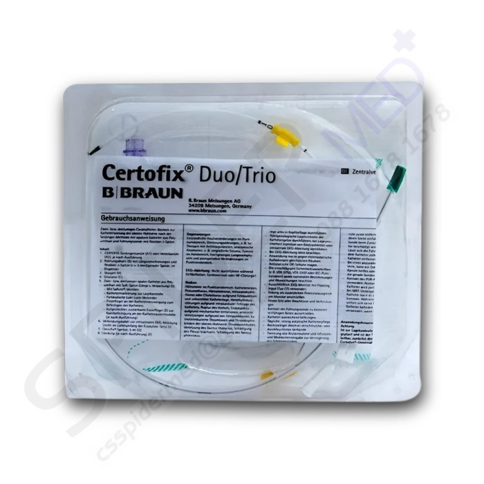 Certofix Protect Trio V 720 B Braun Triple Lumen Catheter Set