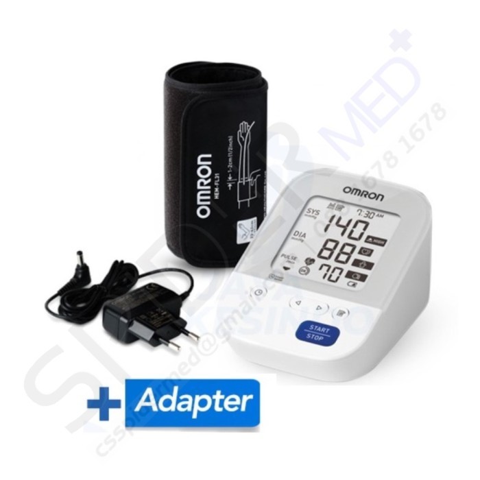 TENSIMETER DIGITAL OMRON HEM 7156 A + ADAPTOR / 7156A / HEM-7156-A