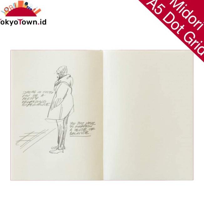 

Md Midori Notebook Journal A5 Dot Grid Diskon