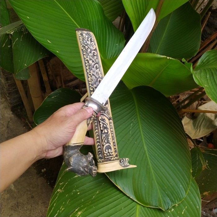 Diskon Golok Sembelih Dan Kerja Baja Per Super Ukir Macan