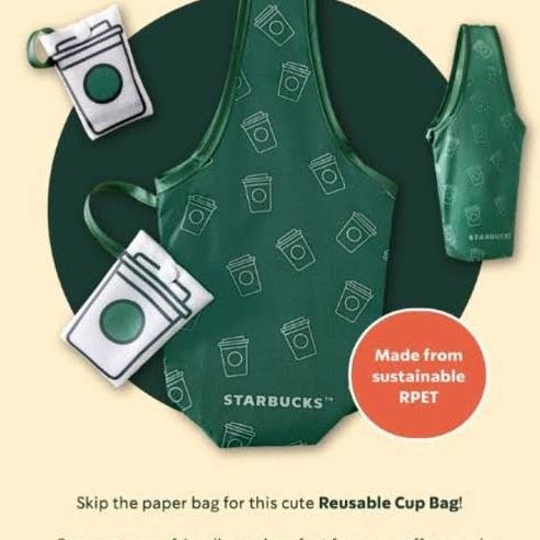 STARBUCKS REUSEABLE CUP BAG 2311T