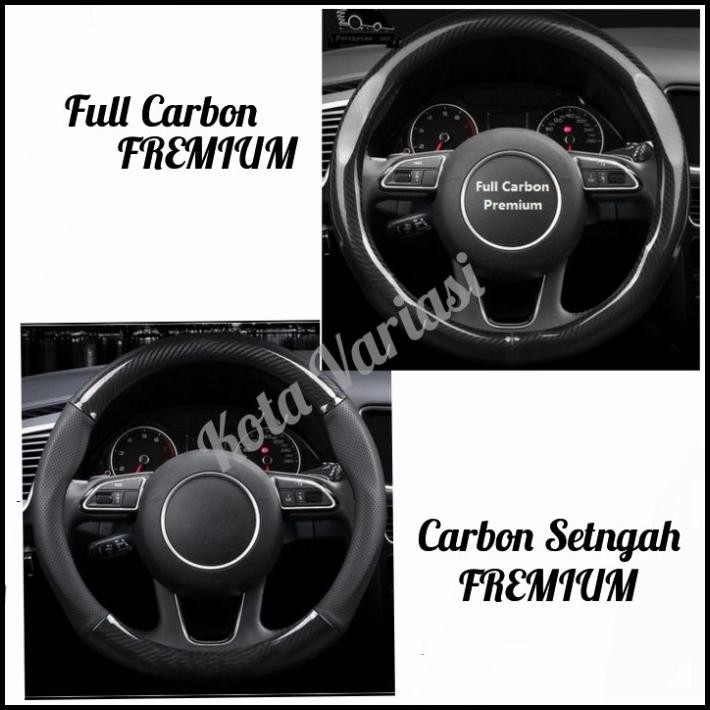 TERBARU SARUNG STIR MOBIL AVANZA XENIA VELOZ 2021 SARUNG STIR CARBON PREMIUM !!!!