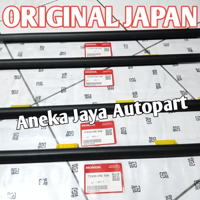 Pelipit karet kaca luar Honda Crv gen2 gen 2 20022006 orinal 1set