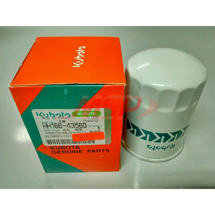 Filter Solar Kubota HH1664356 / Kubota Fuel Filter HH1664356