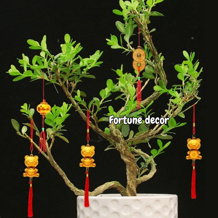 Julie - Gantungan Pohon Imlek Macan Kerincing Hiasan Sincia