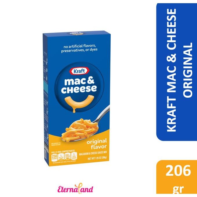 

PROMO Kraft Macaroni & Cheese 7.25 oz (Kraft Macaroni Keju)
