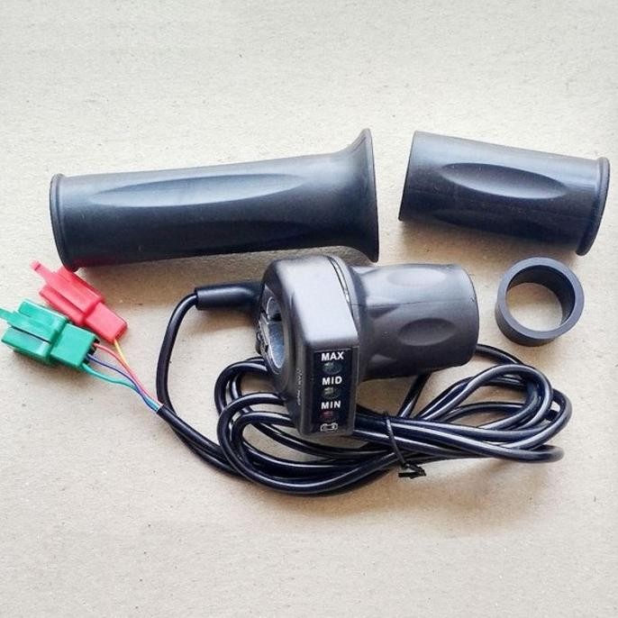 Handle Gas Sepeda Listrik 24V Mr Jackie S899 S898 Original