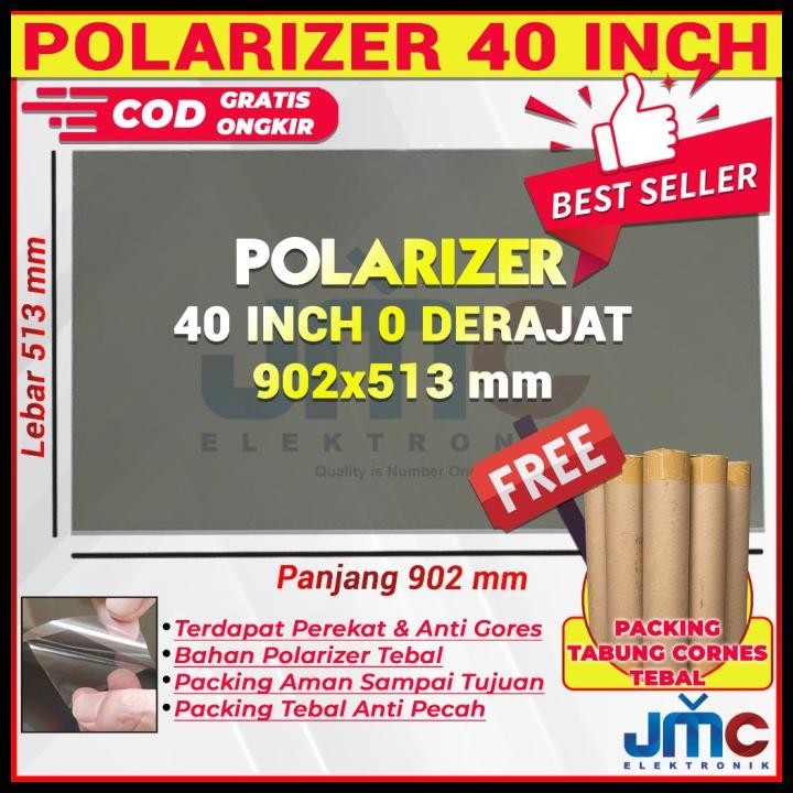 Polaris Polarizer Lcd Tv 40 Inch 0 Derajat Polarized 40 Inc