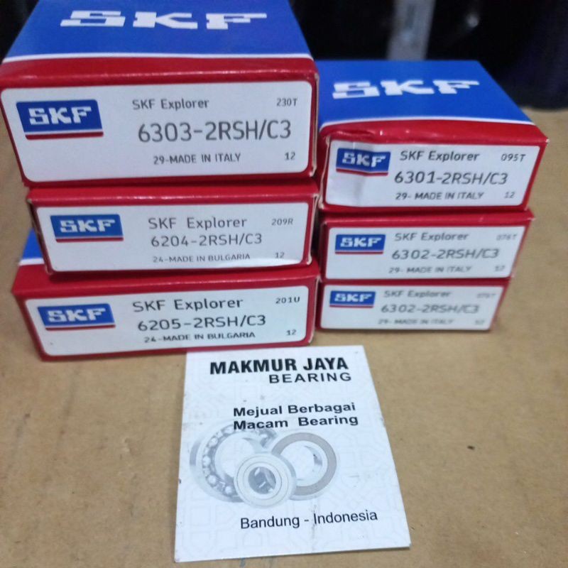 Bearing SET GEAR BOX MOTOR Lengkap Merek YAMAHA NMAX SKF |ztFFSdro|