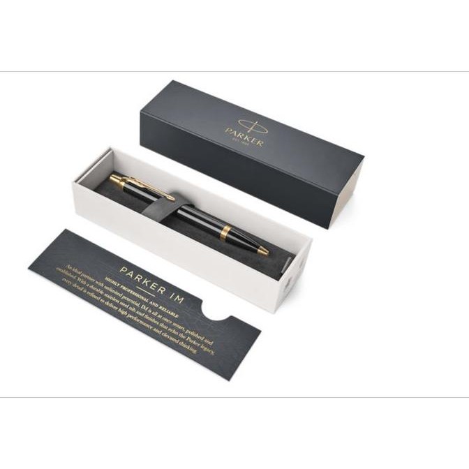 

Parker IM Black Gold Trim Ballpoint