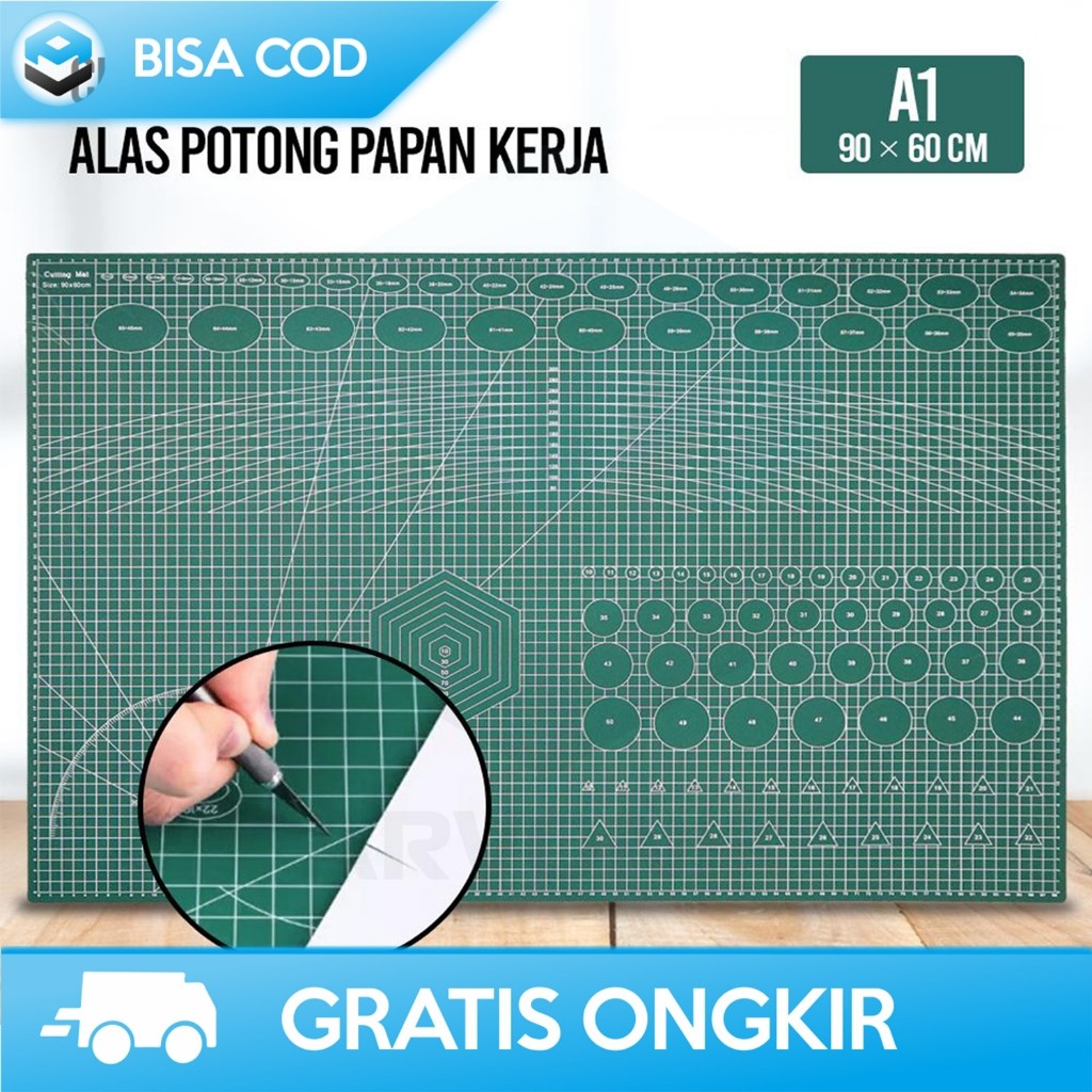 

WORK CUTTING MAT PAD ALAS POTONG PAPAN KERJA SERBAGUNA KERTAS KAIN