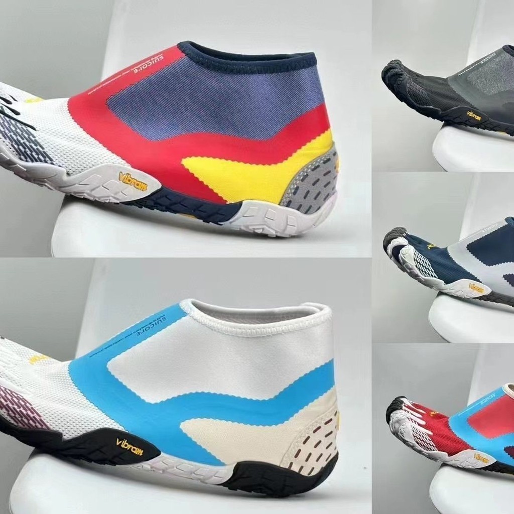 Suicoke x Vibram Five Fingers Nin-Lo Sepatu Dalam Ruangan Cepat Kering Rendah Pria dan Wanita Sama S