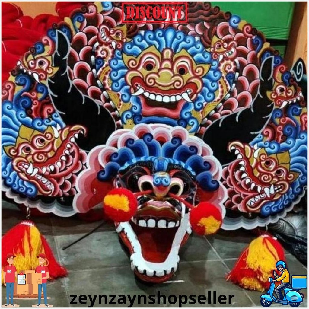

Bisa Cod Cuci Gudang Barongan Rampak Telon Jamang Cat Air Brush Bonus Kemul Panjang Dan Pentul Tinggal Pakai Ukuran Anak Promo Barongan Plipit Romo Mainan Anak Barongan Anak Sd Brongan Plipit Premium / Barongan Spon Caplok Kain Panjang / Barongan Ponorogo