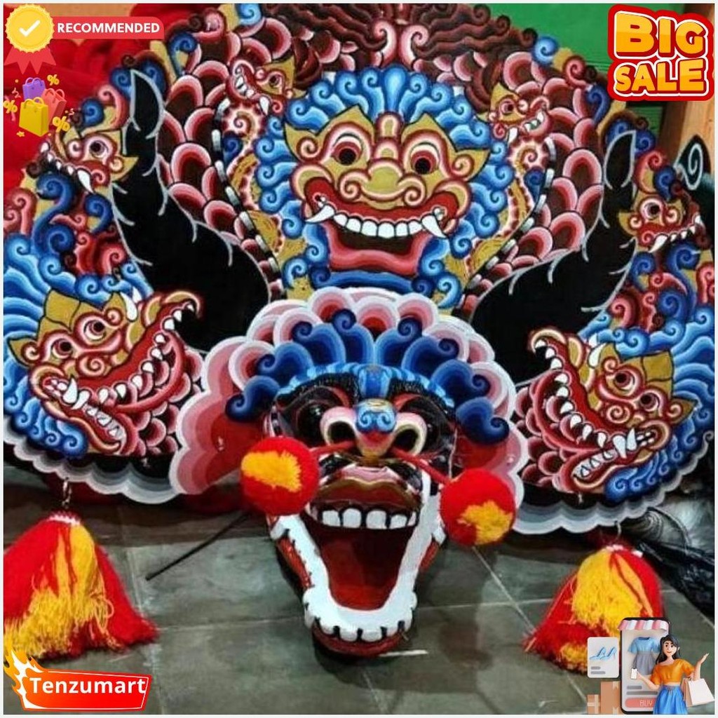

Bisa Cod Cuci Gudang Barongan Rampak Telon Jamang Cat Air Brush Bonus Kemul Panjang Dan Pentul Tinggal Pakai Ukuran Anak Promo Barongan Plipit Romo Mainan Anak Barongan Anak Sd Brongan Plipit Premium / Barongan Spon Caplok Kain Panjang / Barongan Ponorogo