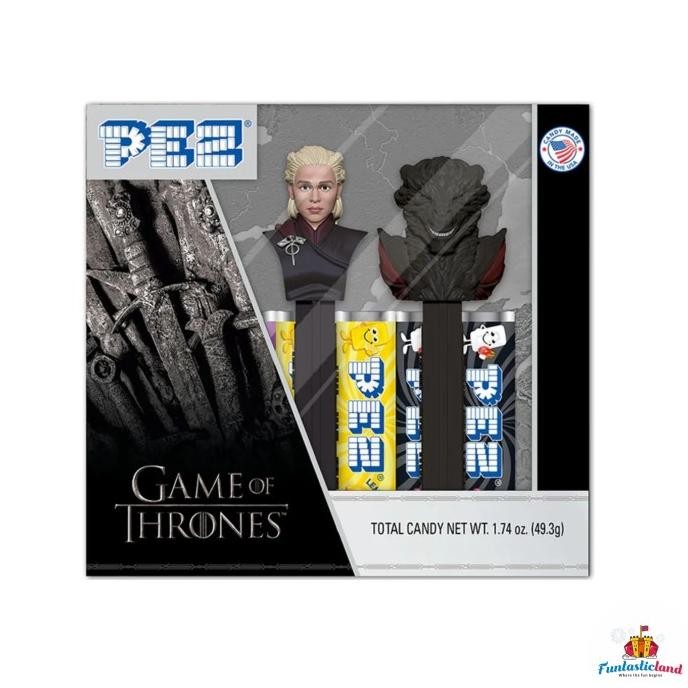 

PEZ Candy - Game of Thrones Gift Set (Daenerys Targaryen & Drogon)