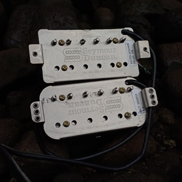 Pickup Gitar Seymour Duncan Distortion TB-6 Bridge SH-6 Neck Set Lover